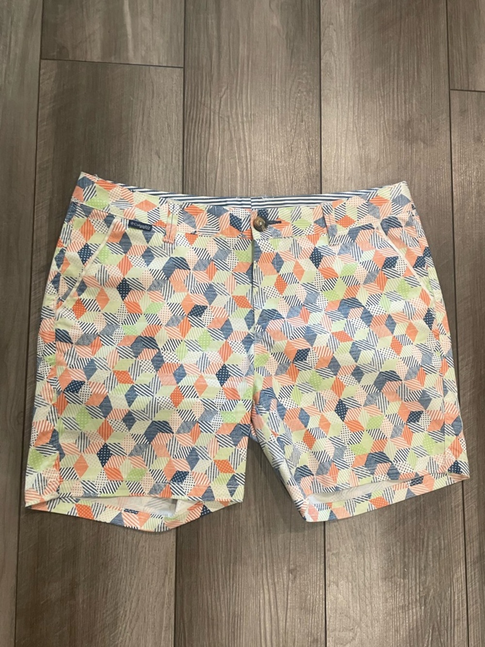 Columbia Women’s Geometric Print Casual Shorts - Multi Color
